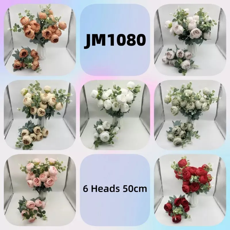 Ouli Artificial Peony Flower utstrålar en elegant, realistisk och klassisk charm
