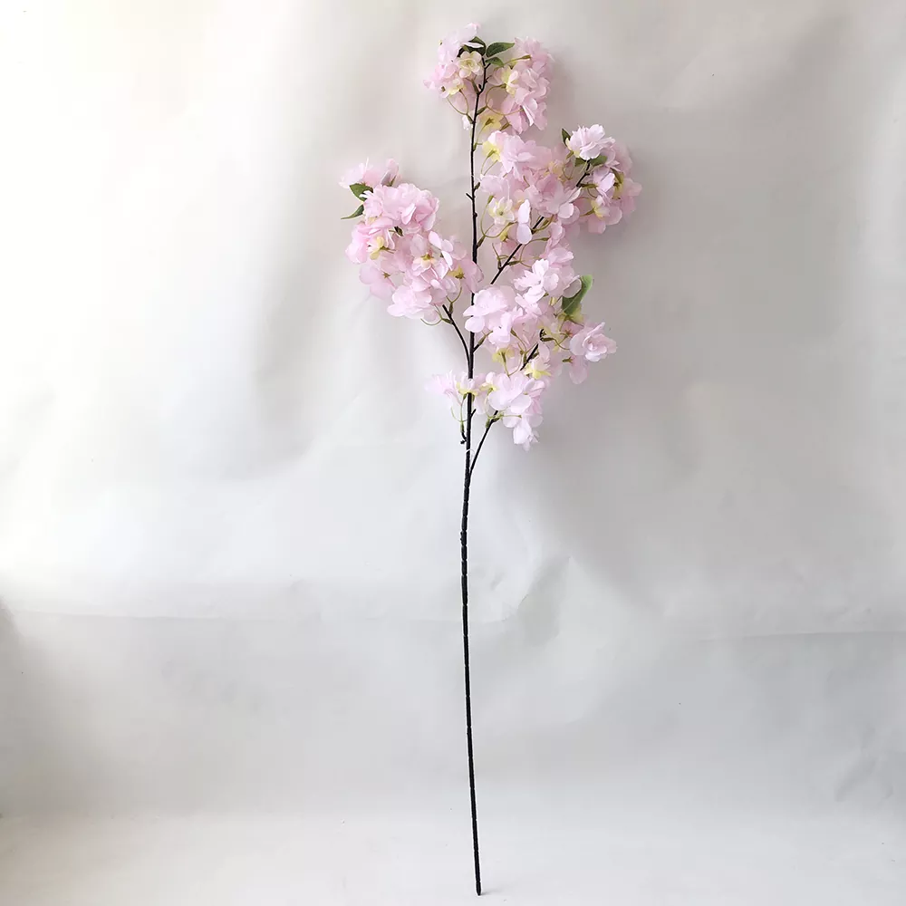 3 gafflar konstgjorda körsbärsblomma