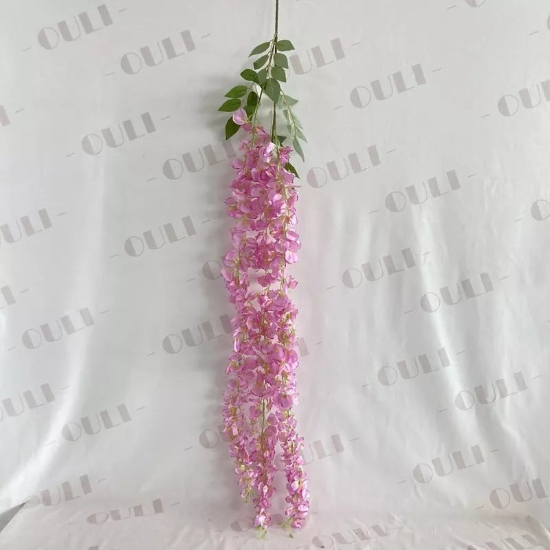3 gafflar konstgjorda wisteria blommor