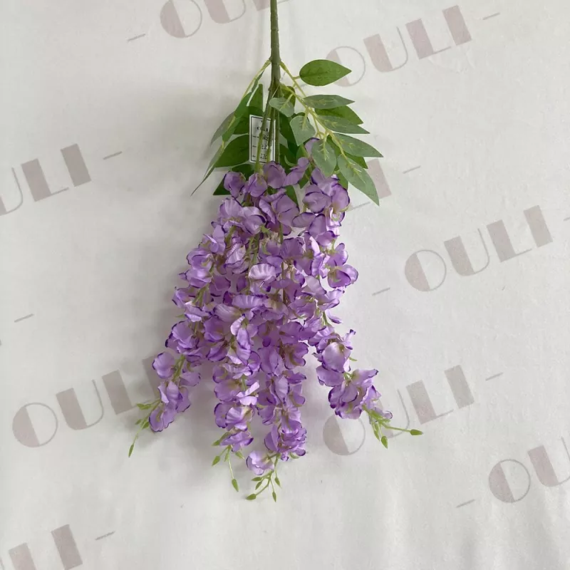 Faux wisteria blommor