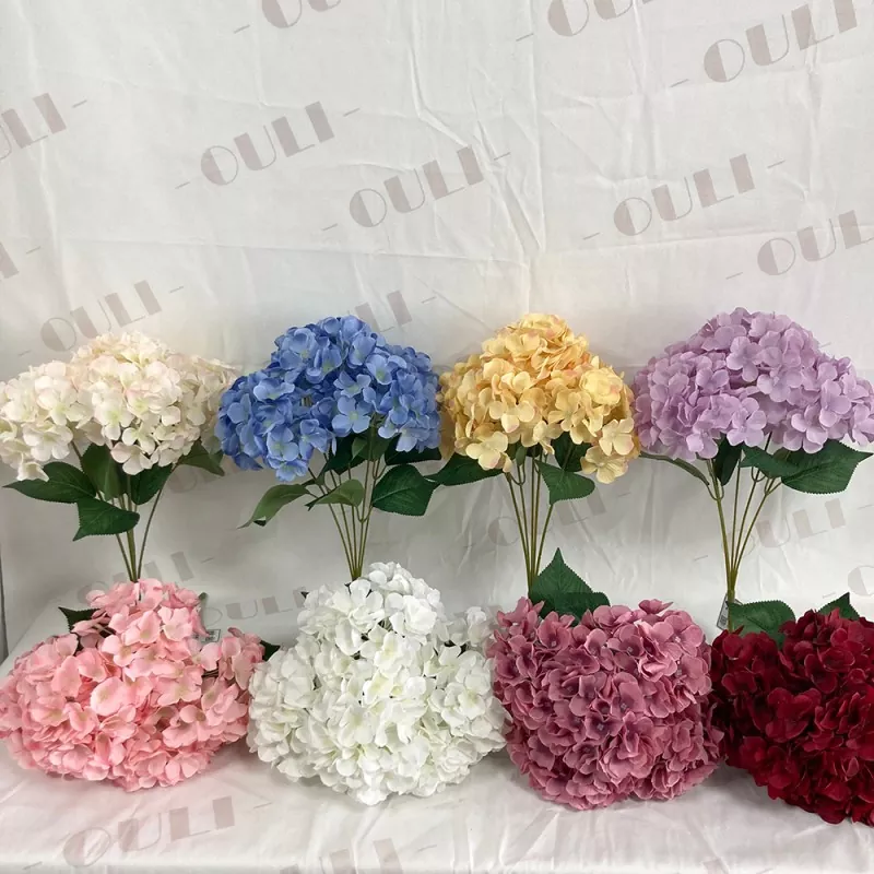 Hortensia konstgjorda blommor bukett