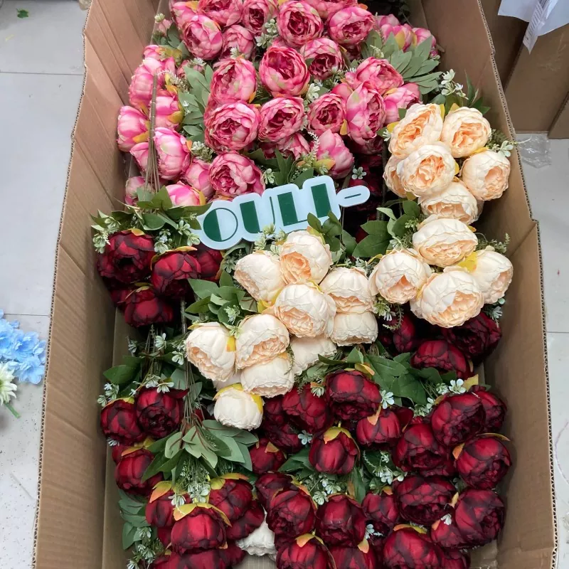 Pion konstgjorda blommor