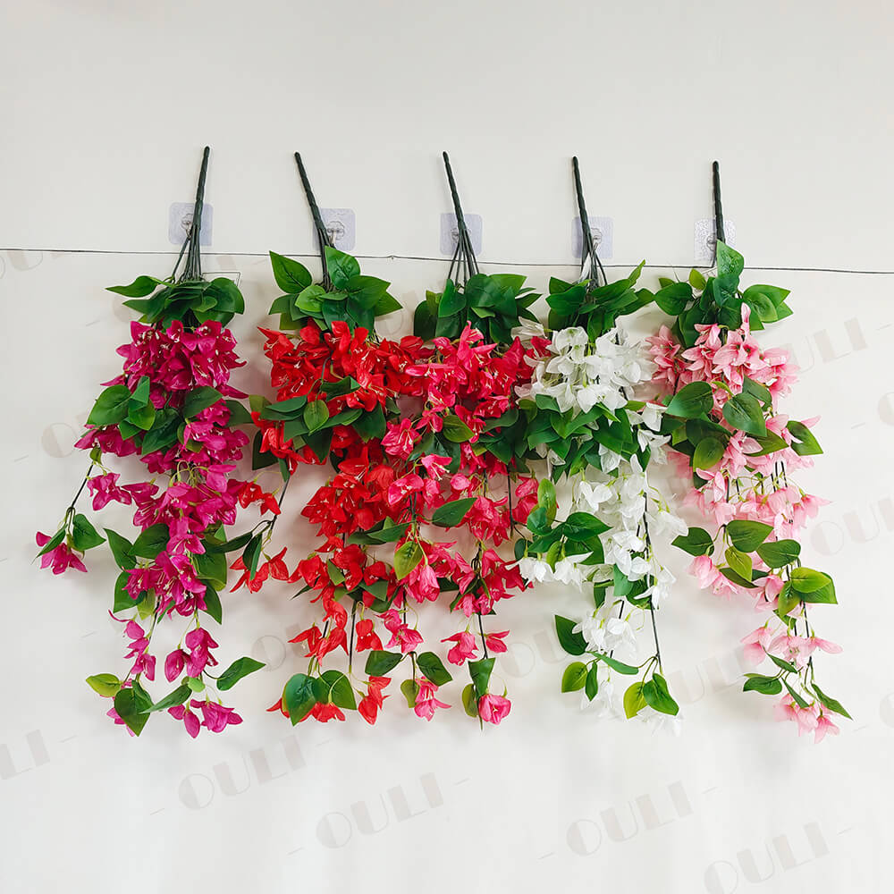Silk Bougainvillea vägg hängande